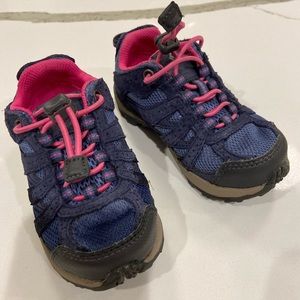 Columbia Kids Sneakers - Navy and Pink